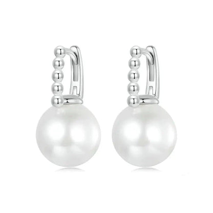 925 Sterling Silver Pearl Earrings