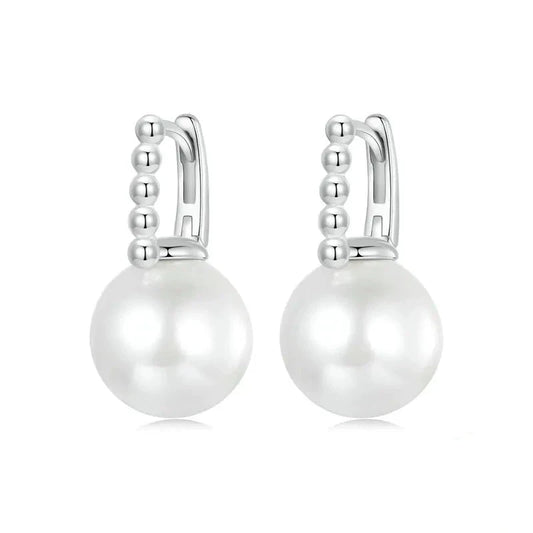 925 Sterling Silver Pearl Earrings