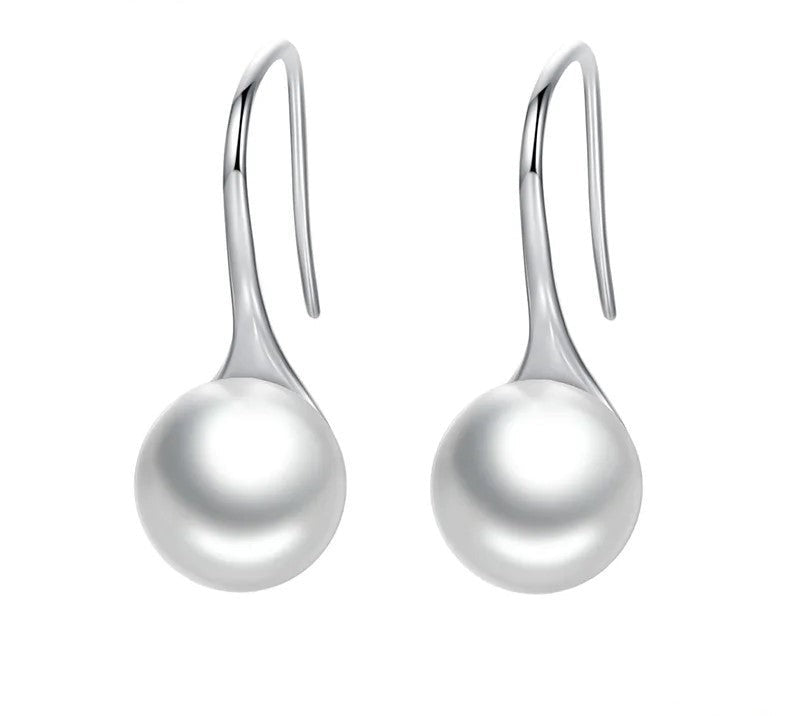 925 Sterling Silver Elegant Drop Earrings - TEA LU SHOP