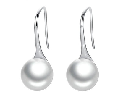 925 Sterling Silver Elegant Drop Earrings - TEA LU SHOP
