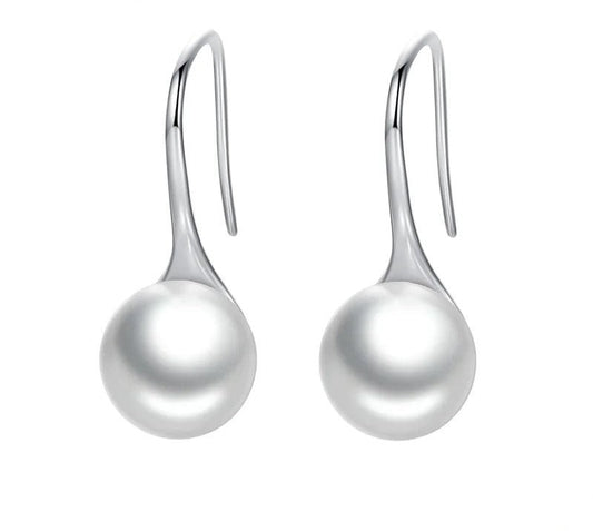925 Sterling Silver Elegant Drop Earrings - TEA LU SHOP