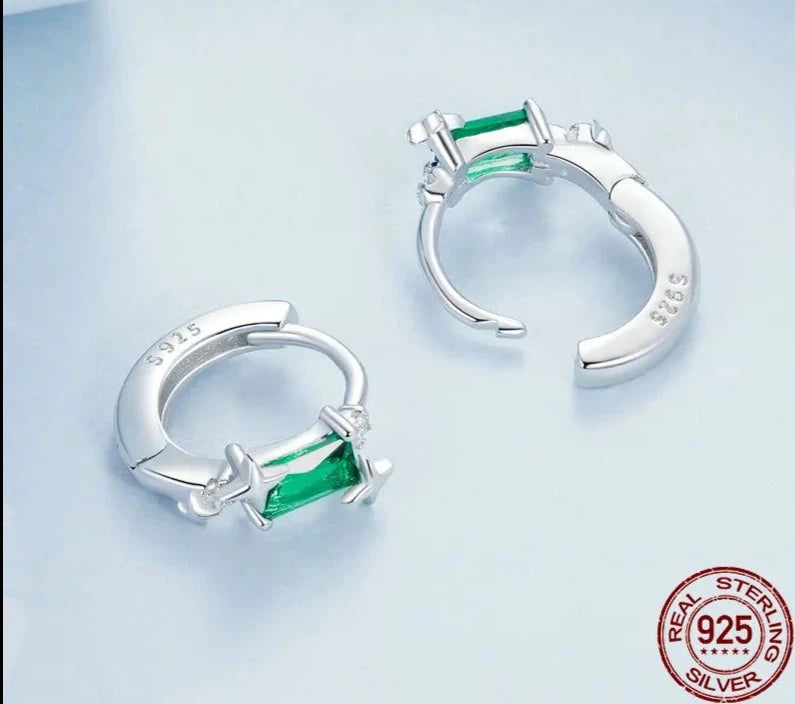 Exquisite Stars Huggie Hoop Earrings