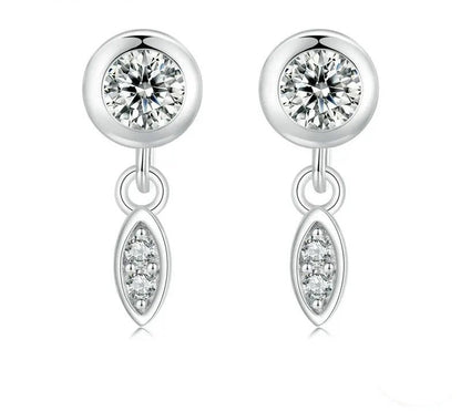 925 Sterling Silver Minimalist Tassel Stud Earrings - Shine Bright Store