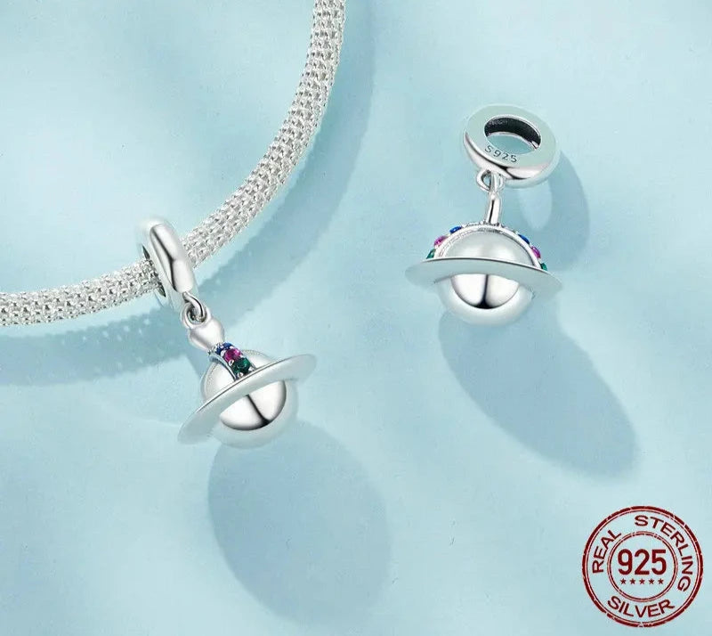 Planet Pendant for Bracelet and Necklace