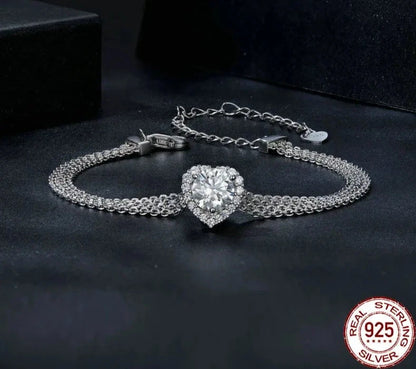 925 Sterling Silver 4mm Mesh Link Bracelet