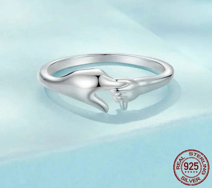 925 Sterling Silver CZ Stackable Ring