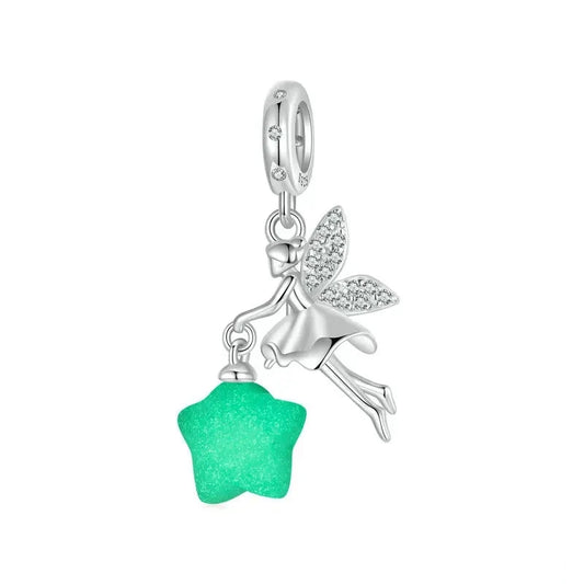 925 Sterling Silver Magical Fairy Charm