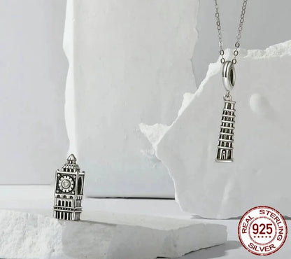 925 Sterling Silver Classic Building Big Ben