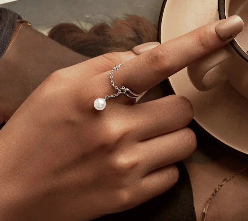 Tassel Open Statement Ring