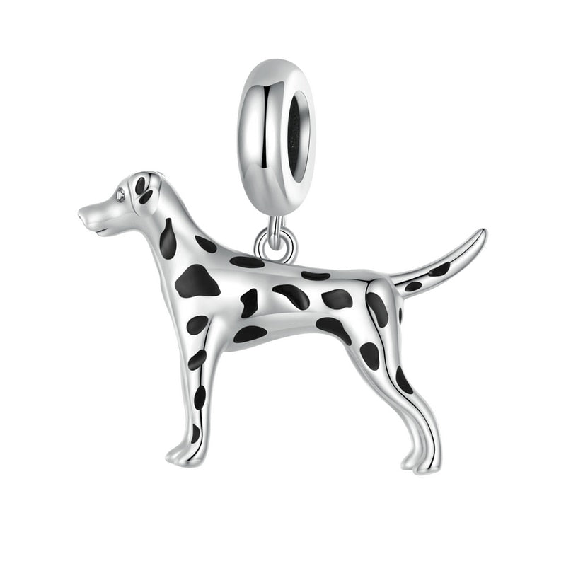 925 Sterling Silver Dog Charms - TEA LU SHOP