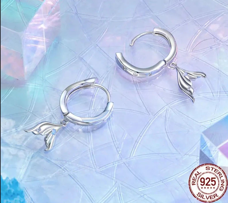 925 Sterling Silver Hoop Earrings