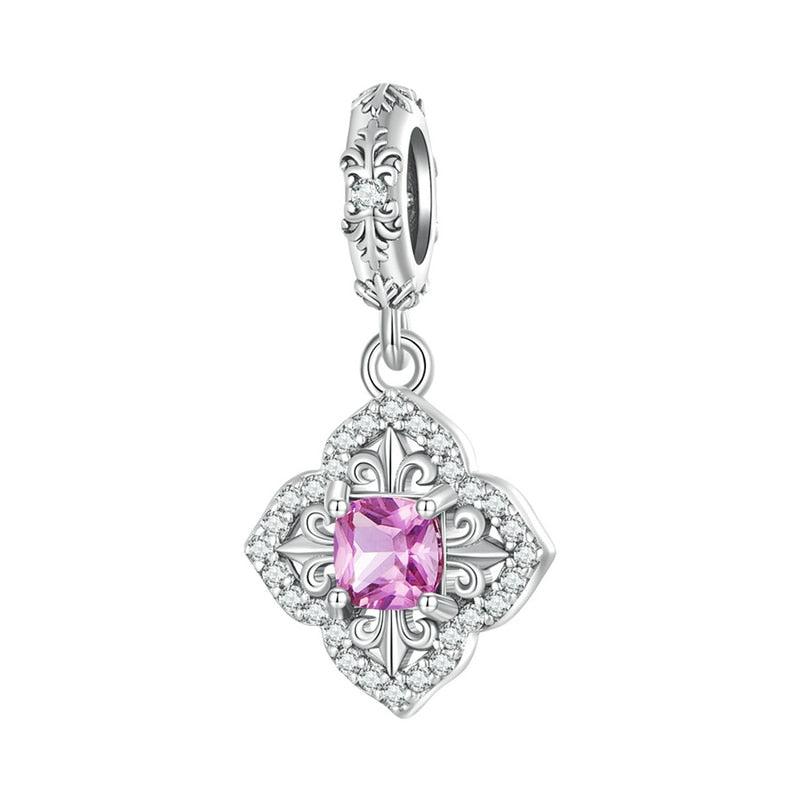 925 Sterling Silver Love Heart Charms - TEA LU SHOP