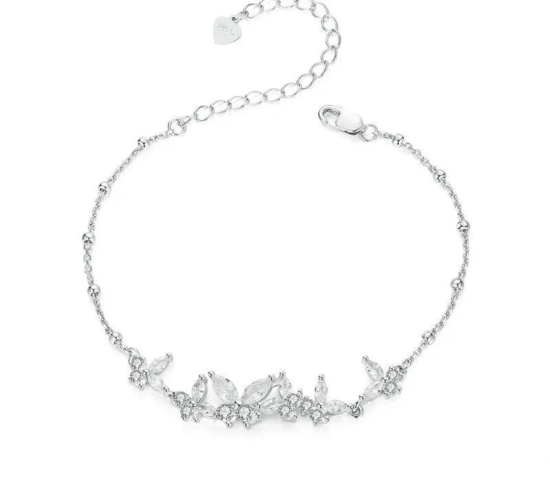 925 Sterling Silver Exquisite Dancing Butterfly Bracelet - Shine Bright Store