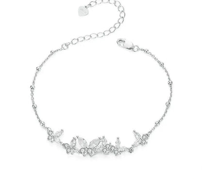925 Sterling Silver Exquisite Dancing Butterfly Bracelet - Shine Bright Store