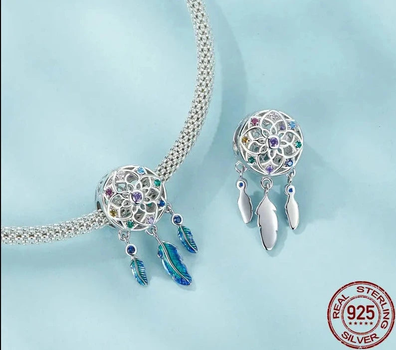 925 Sterling Silver Rainbow Pendant
