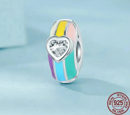 925 Sterling Silver Stopper Beads