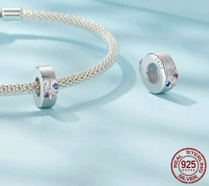 925 Sterling Silver Stopper Charm