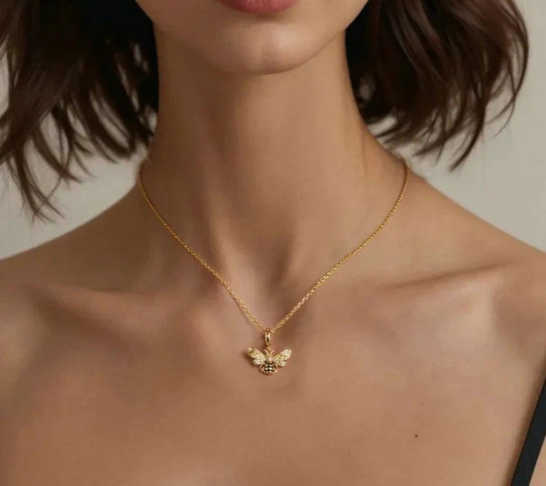 Gold Plated Bee Charm