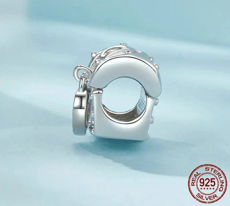 Opal Heart Shaped Charm