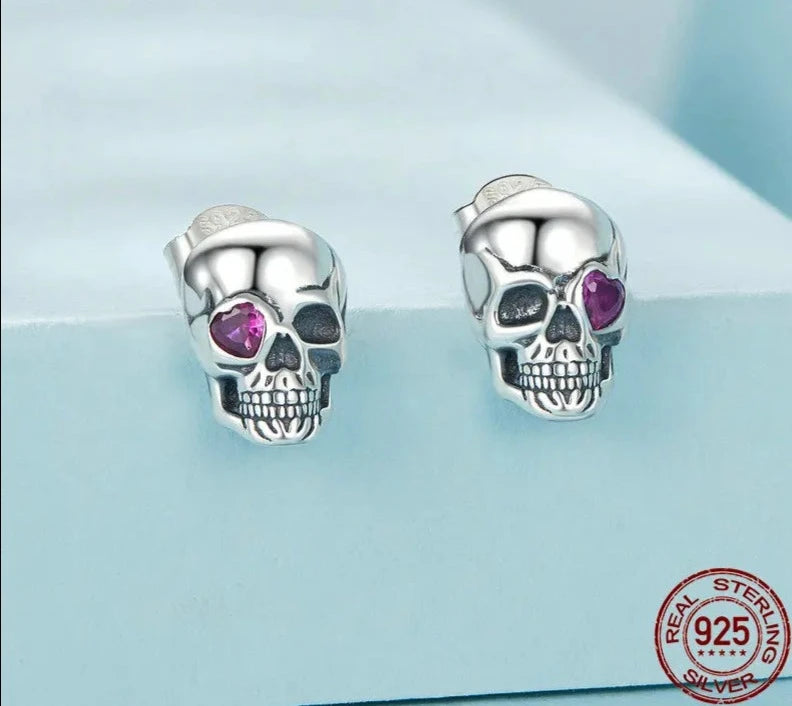 Cool Skull Stud Earrings