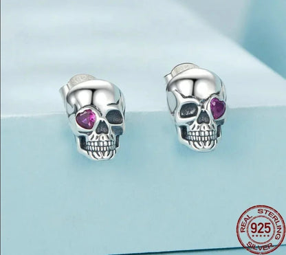 Cool Skull Stud Earrings