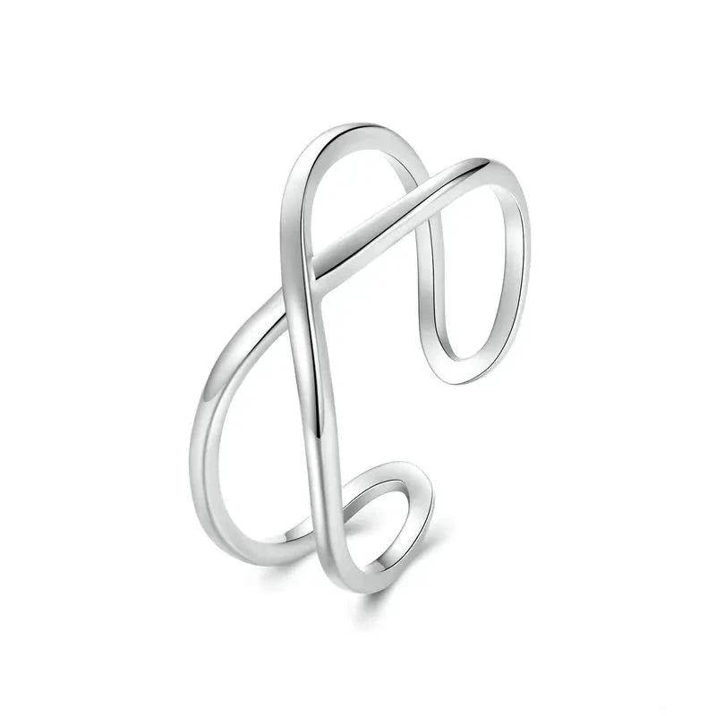 925 Sterling Silver Cross Ring