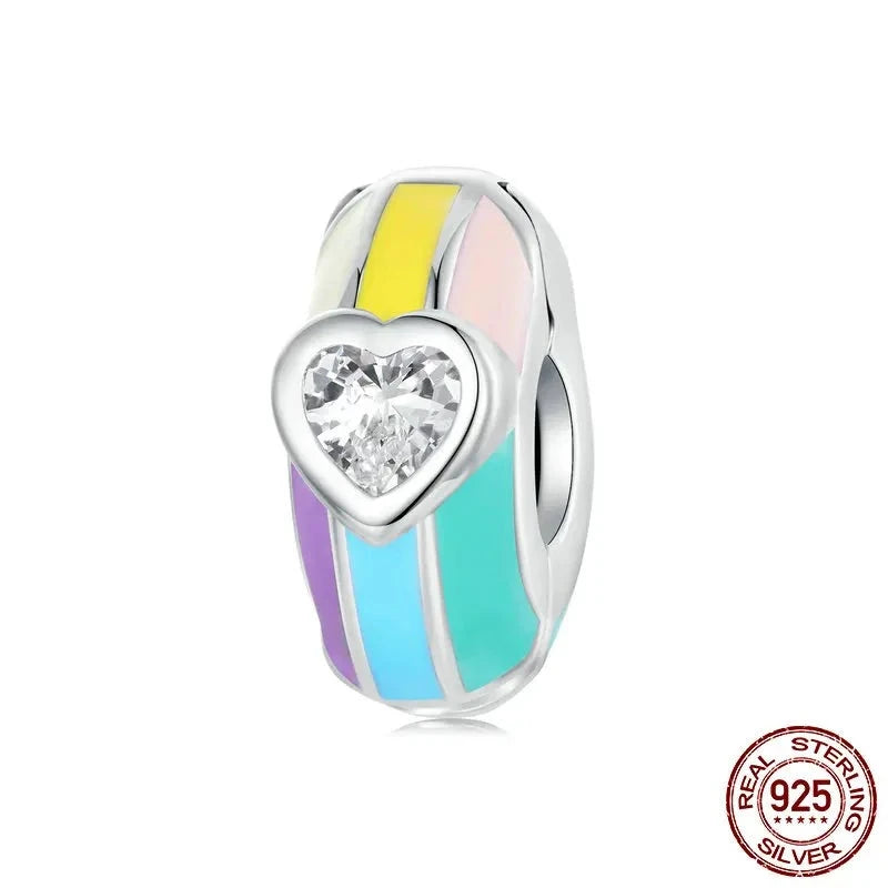 925 Sterling Silver Stopper Beads