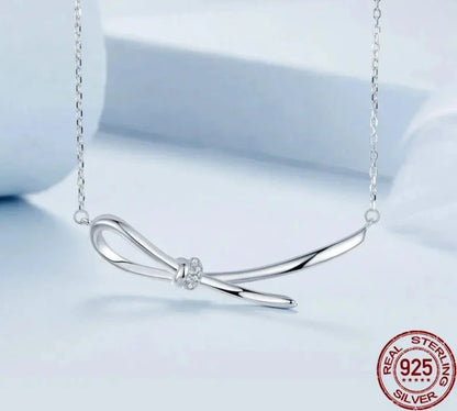 Bowknot Pendant Necklace