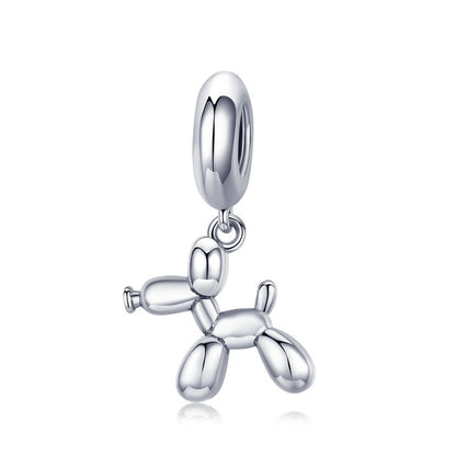 925 Sterling Silver Dog Charms - TEA LU SHOP