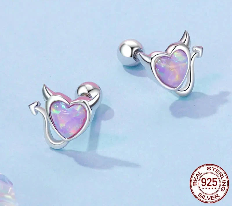 Opal Stud Earrings
