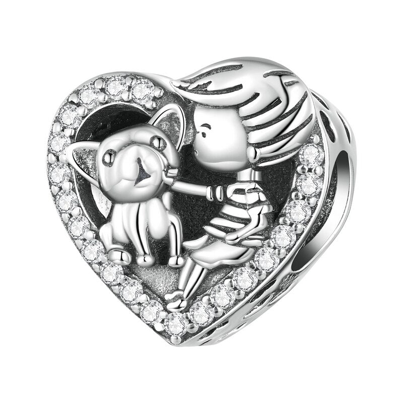 Sterling Silver Angel Baby Pendant