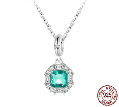 Green Light Charm for Bracelet and Necklace