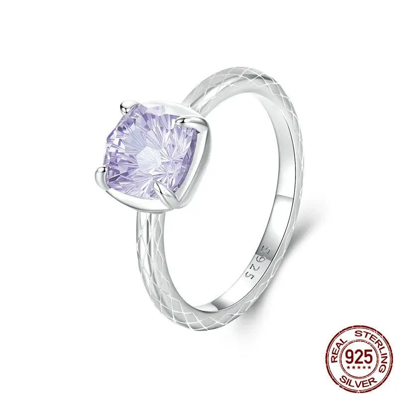 925 Sterling Silver Sparkling Ring