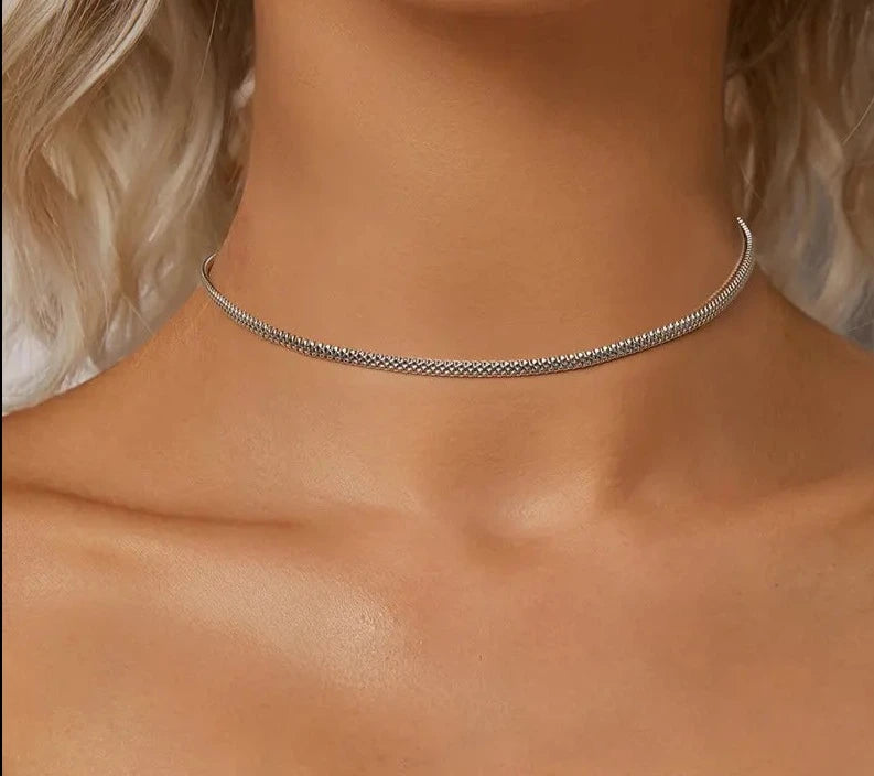 White Gold Plated Necklace for Women