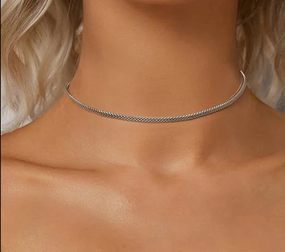 White Gold Plated Necklace for Women