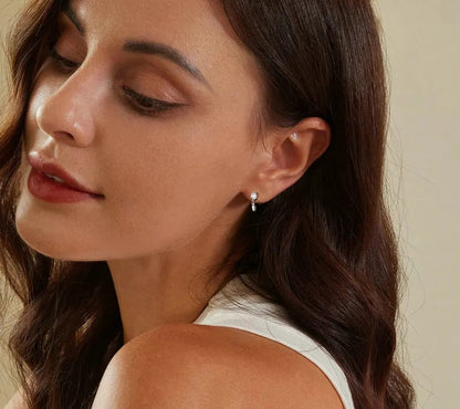 925 Sterling Silver Minimalist Tassel Stud Earrings - Shine Bright Store