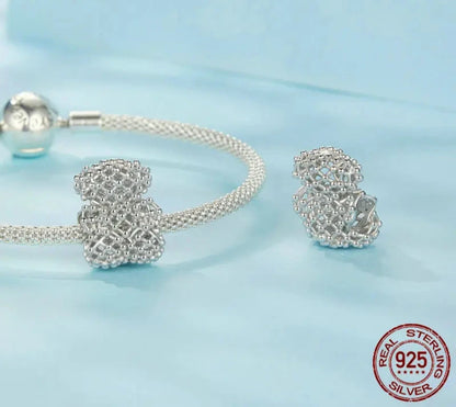 925 Sterling Silver Bear Charm