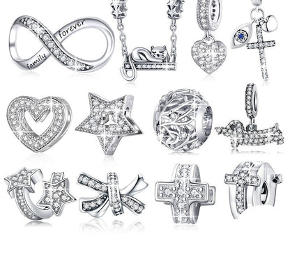 925 Sterling Silver Charms - TEA LU SHOP