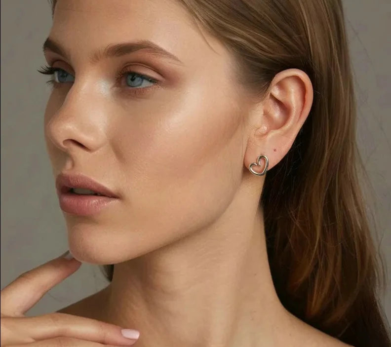 Cute Love Stud Earrings