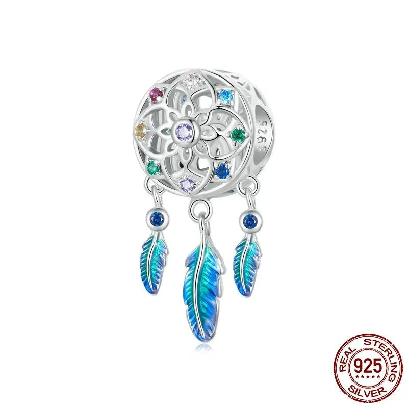 925 Sterling Silver Rainbow Pendant