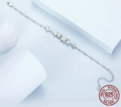 925 Sterling Silver Exquisite Dancing Butterfly Bracelet - Shine Bright Store