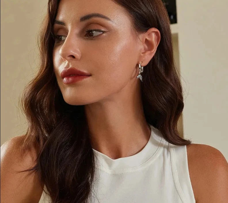 925 Sterling Silver Hoop Earrings