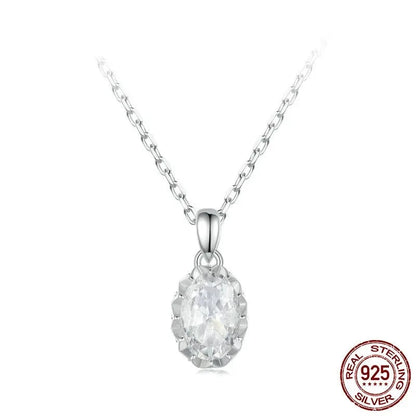 Moissanite Pendant Necklace