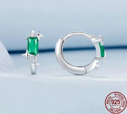Exquisite Stars Huggie Hoop Earrings
