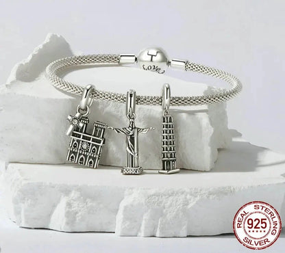 925 Sterling Silver Classic Building Big Ben