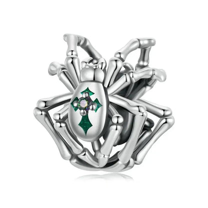925 Sterling Silver Mystic Spider Charm