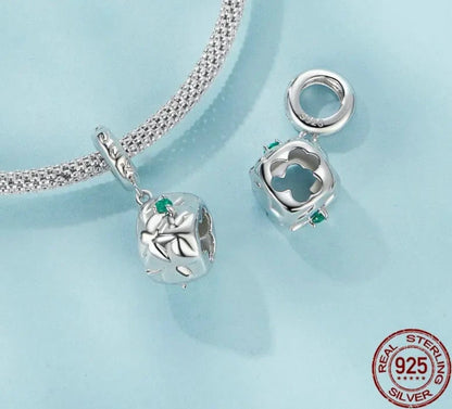 Four-leaf Clover Dice Charm