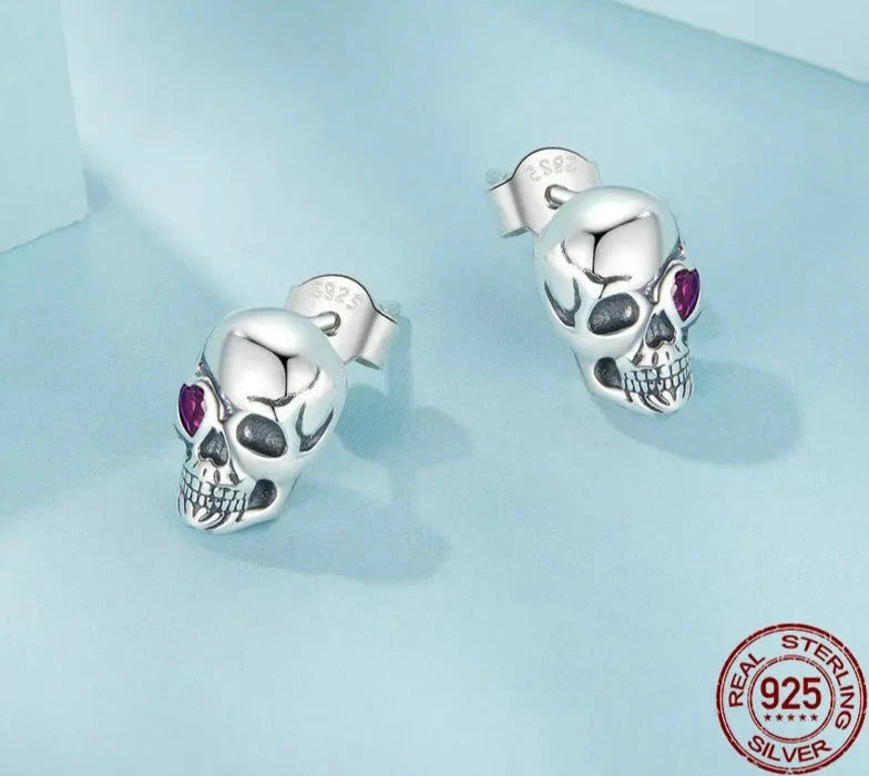 Cool Skull Stud Earrings