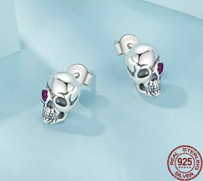 Cool Skull Stud Earrings