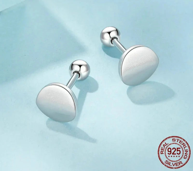 925 Sterling Silver Stars Stud Earrings